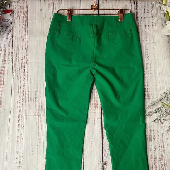 SJ Green Zipper Pants Sz 37 - Picture 9 of 9
